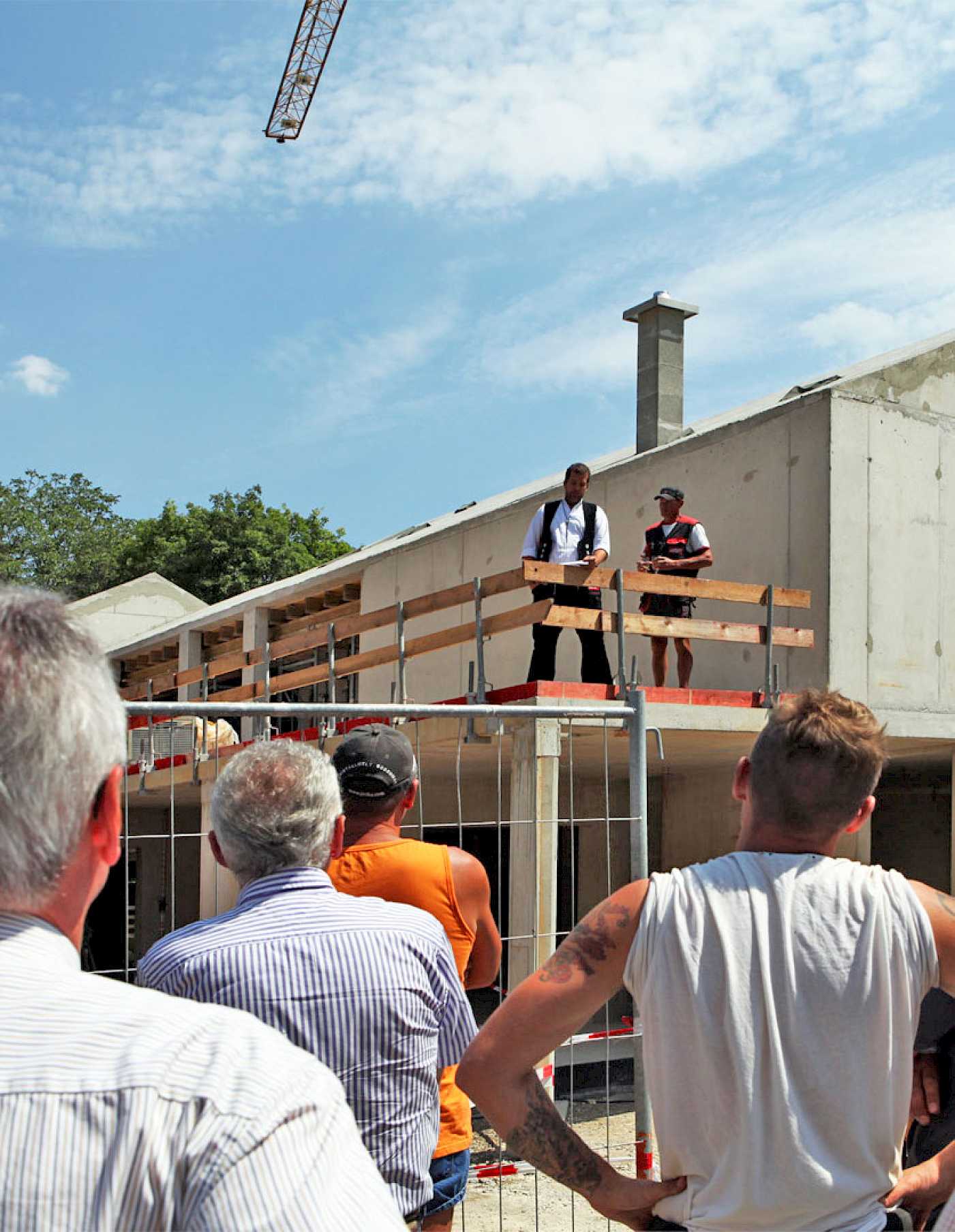 Richtfest Kindergrippe